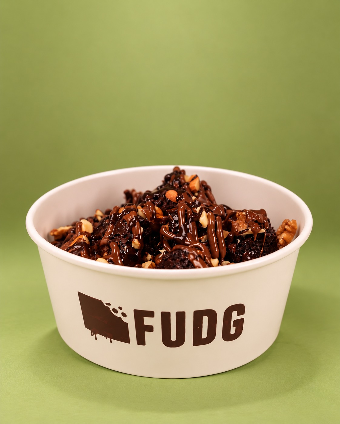 FUDG Nutty Nutella premium brownie tub