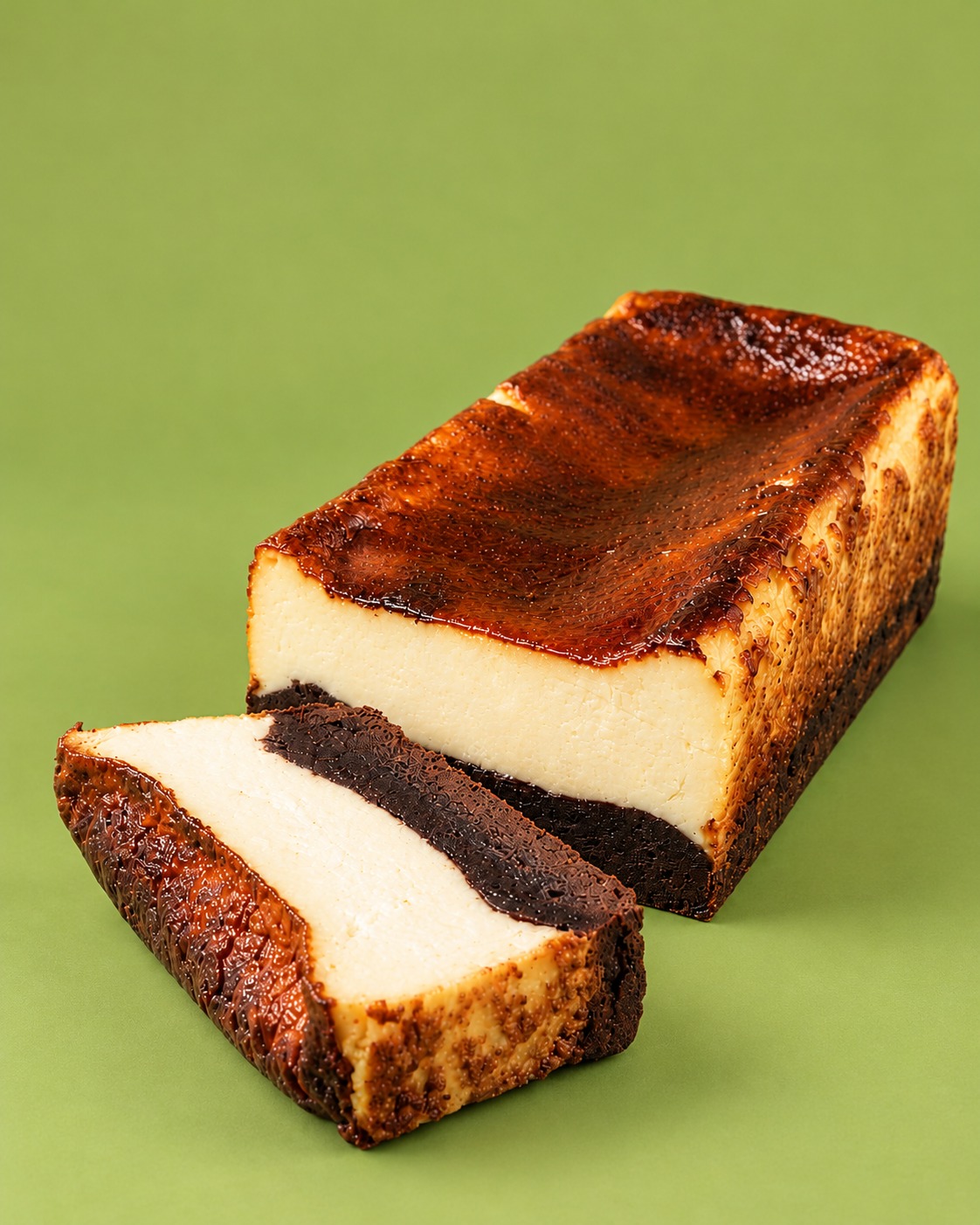 FUDG Brownie Basque Cheesecake